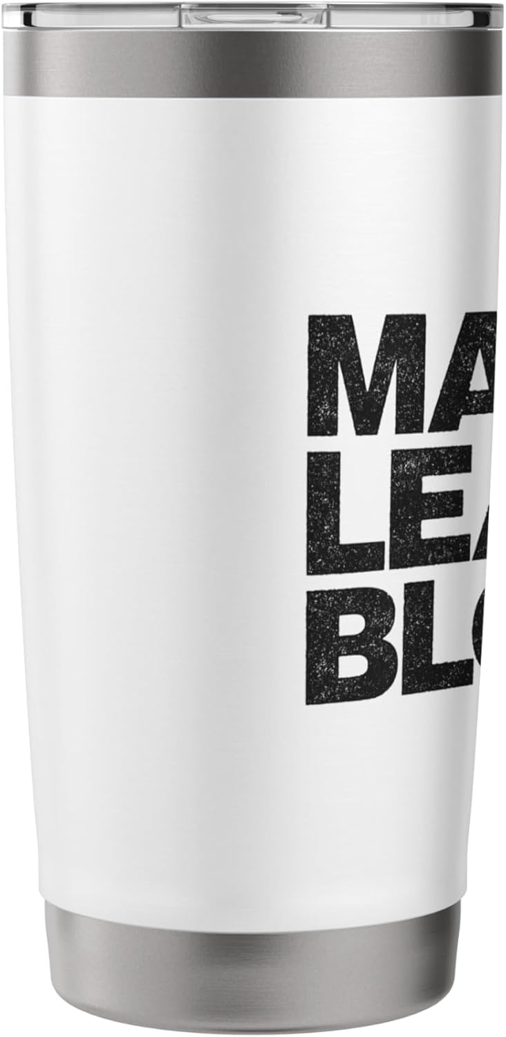 Funny Master Leaf blower Fall Landscaping Joke Gardening Stainless Steel Insulated Tumbler