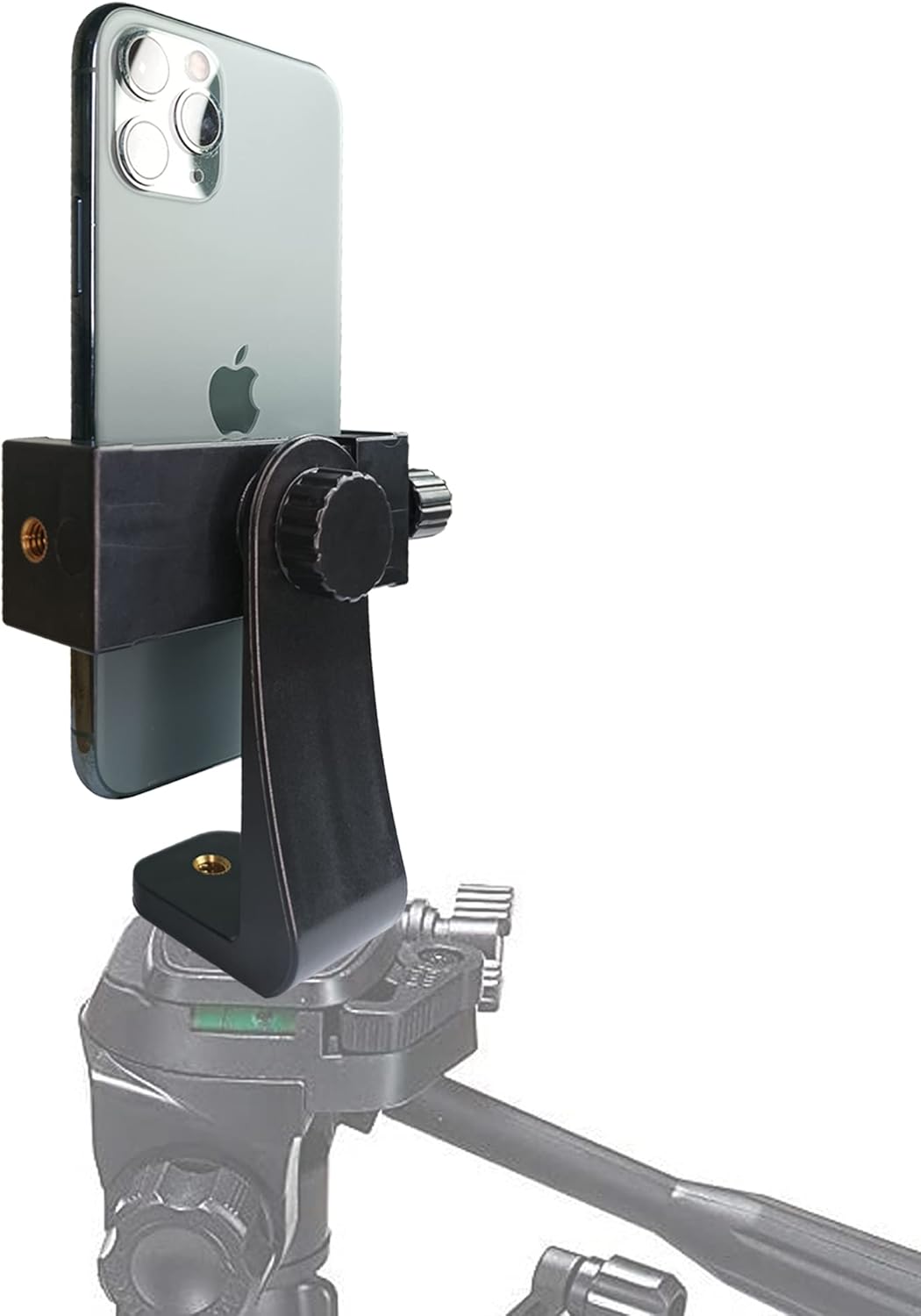 Peastrex Universal Phone Tripod Mount Adapter with Ｗireless Camera Remote, Cellphone Holder Vertical and Horizontal Tripod Mount Rotatable Bracket Clamp for iPhone, Android Cell Phone, Selfie Stick