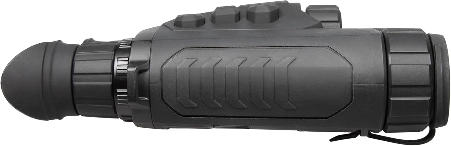 AGM Global Vision ObservIR LRF Dual-Spectrum Thermal & Digital Day/Night Vision Binoculars with Built-in Laser Range Finder, 4K Optical Channel, IR Illuminator, LRF, GPS, WiFi, 64GB Storage