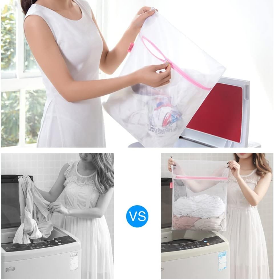 GOGOODA Mesh Laundry Bags for Delicates Durable Protective Wash Bags T