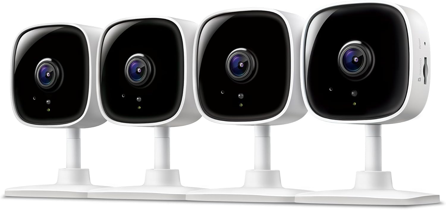 Tapo 1080P Indoor Wired Security Camera - Works as a Baby & Pet Monito