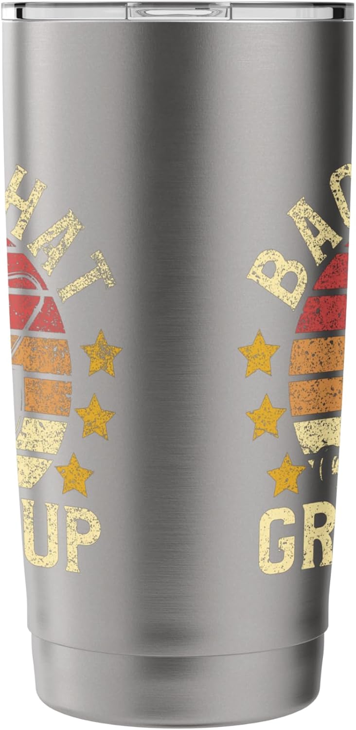 Back That Grass Up Gardening Dad | Lawn Care & Landscaping Stainless Steel Insulated Tumbler