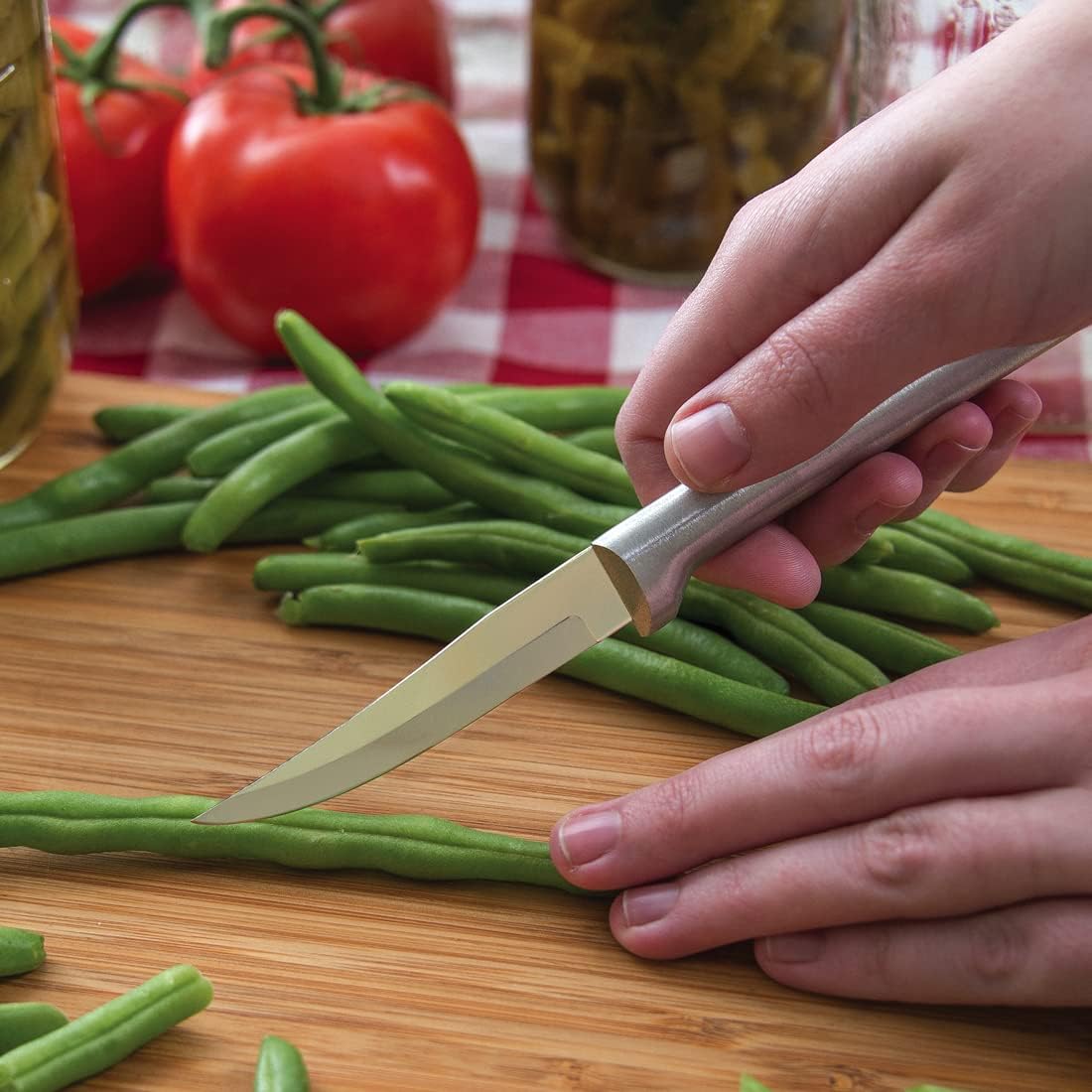 Rada Cutlery Heavy Duty Paring Knife (R103), 3.25" Stainless Steel Bla