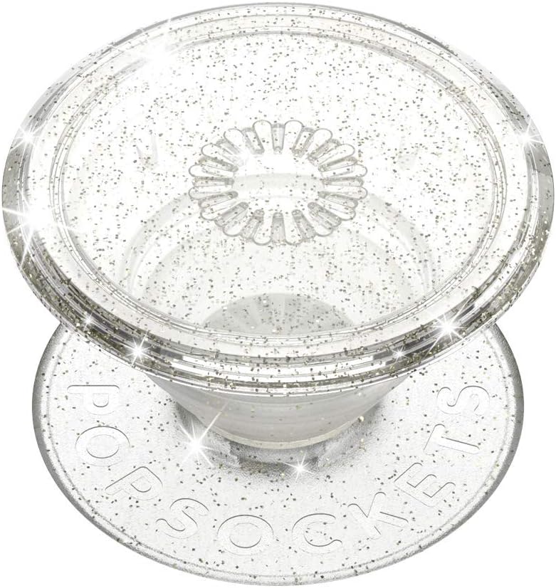 PopSockets Adhesive Phone Grip, Holder, Phone Stand, Kindle - Clear Gl