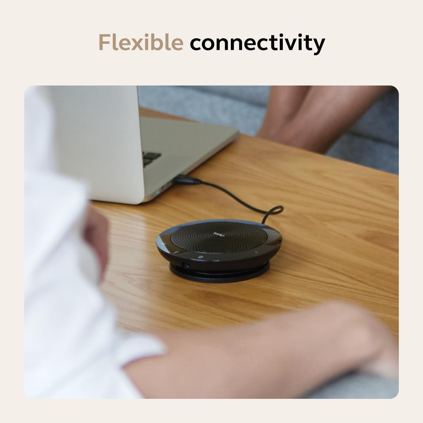 Jabra Speak 510 (2025 Edition) Portable, USB or Wireless Bluetooth Spe