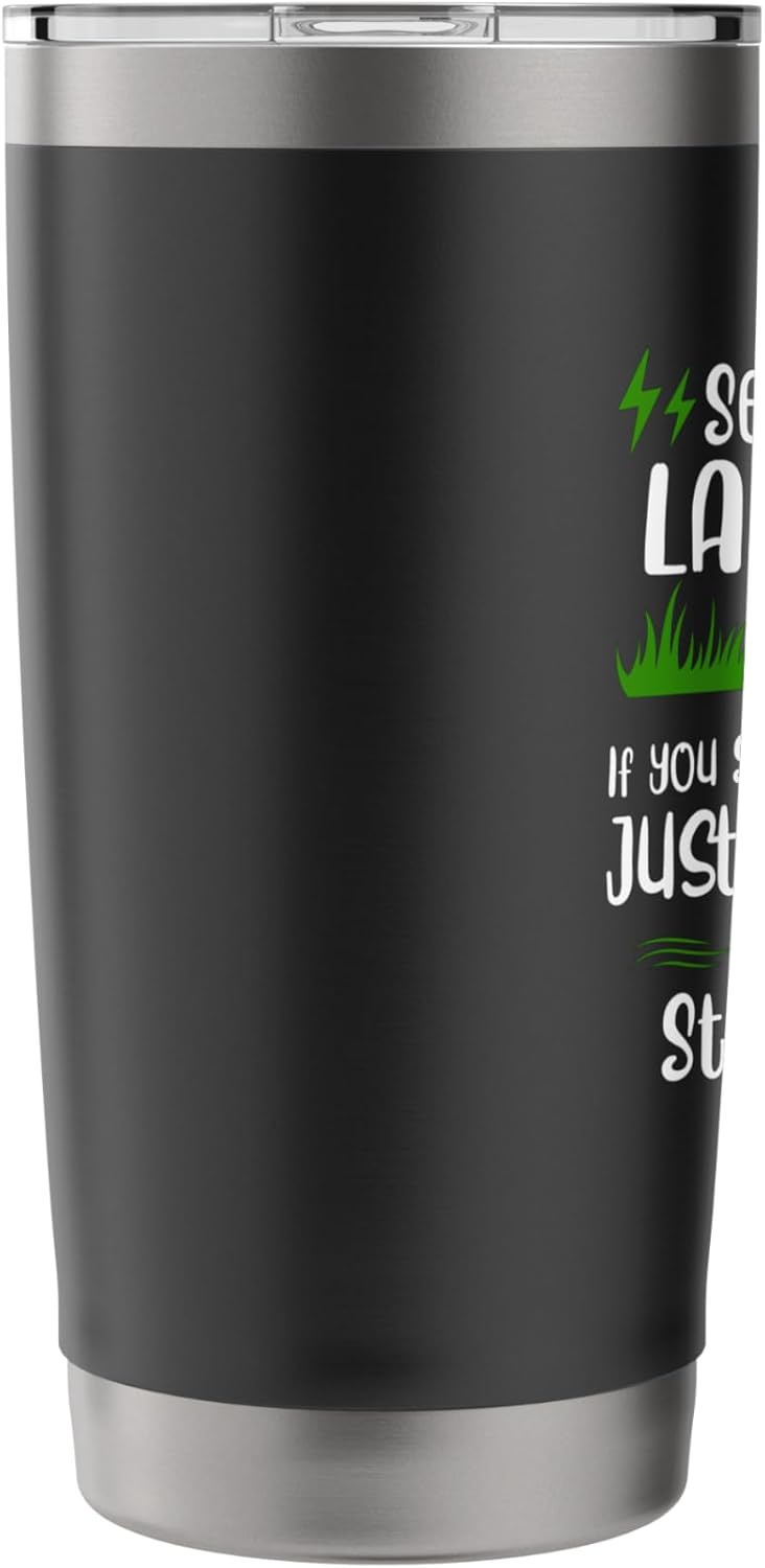 Self Employed Lawn Care Specialist Stainless Steel Insulated Tumbler