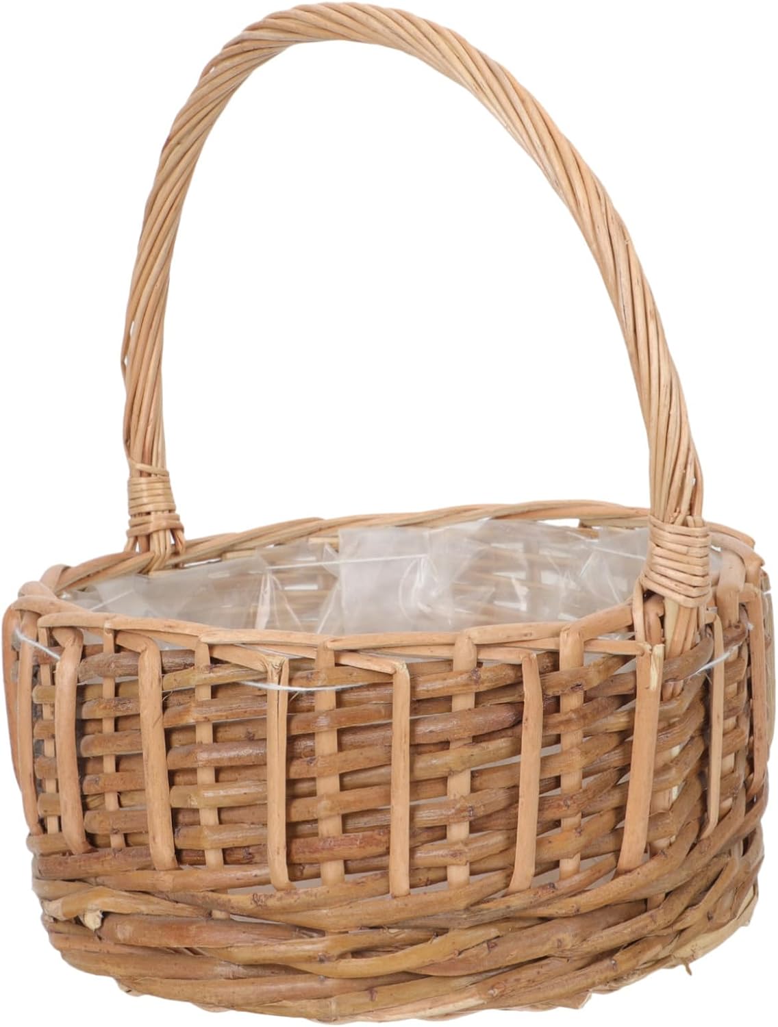 PRETYZOOM 1pc Basket Rattan Basket for Girl Girl s for Weddings Rectan
