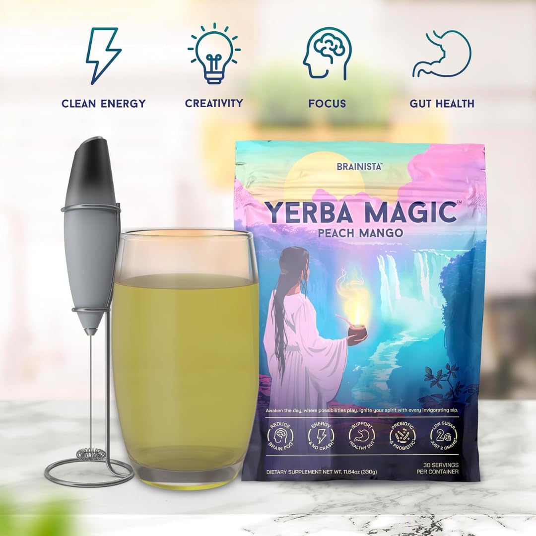 Yerba Magic – Yerba Mate Tea Instant Powder Super Drink with Nootropic