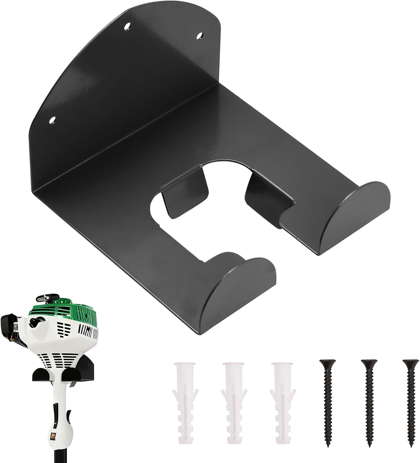 Weed Eater Tool Organizer Wall Mount, Garden Power Tool Hanger, Lawn T