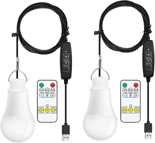 Taysing USB Light,USB Lamp,Camping Lights,7W Dimmable Hanging Portable