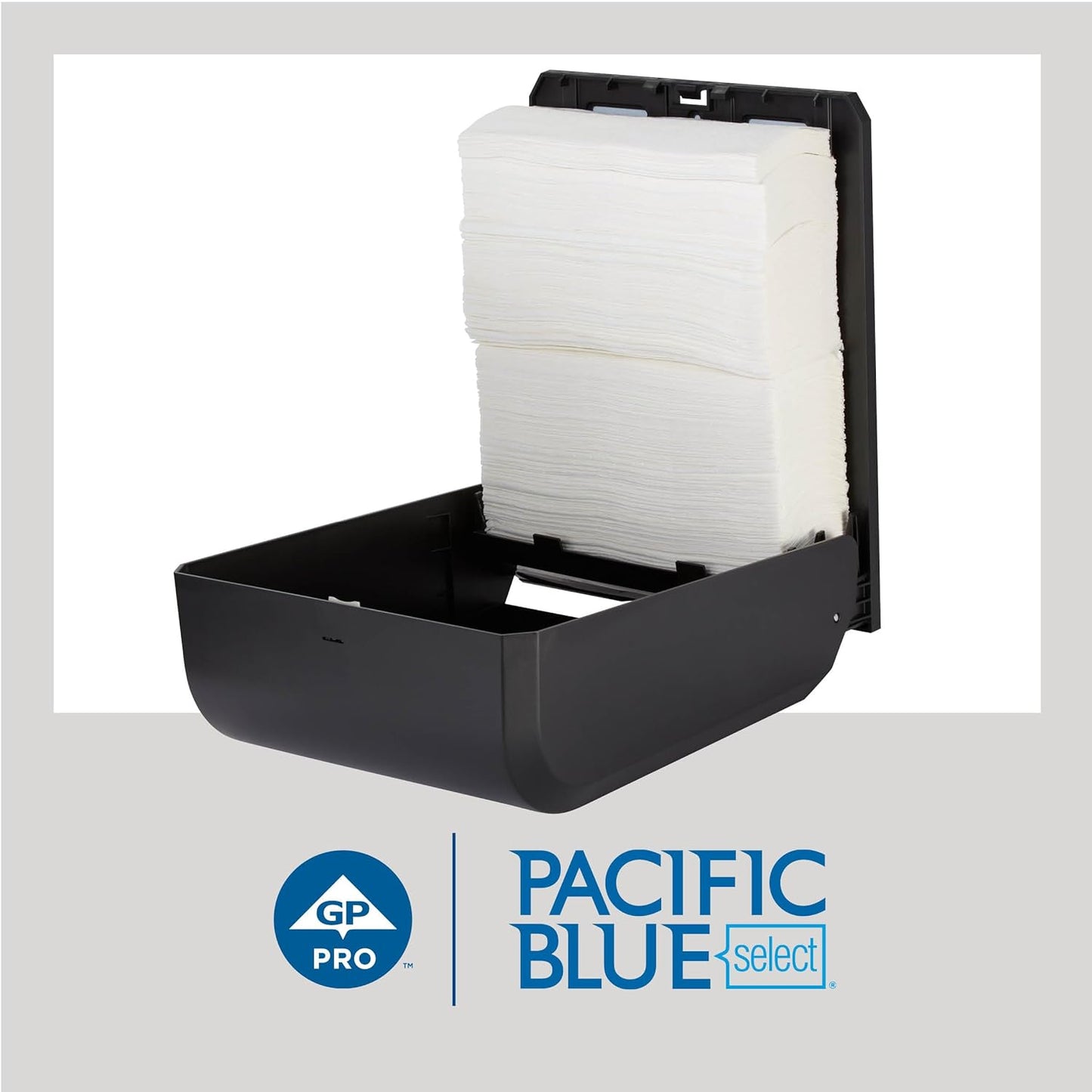 Pacific Blue Select Multifold Premium 2-Ply Paper Towels (Previously Branded Signature) by GP PRO (Georgia-Pacific), White, 21000, 125 Paper Towels Per Pack, 16 Packs Per Case