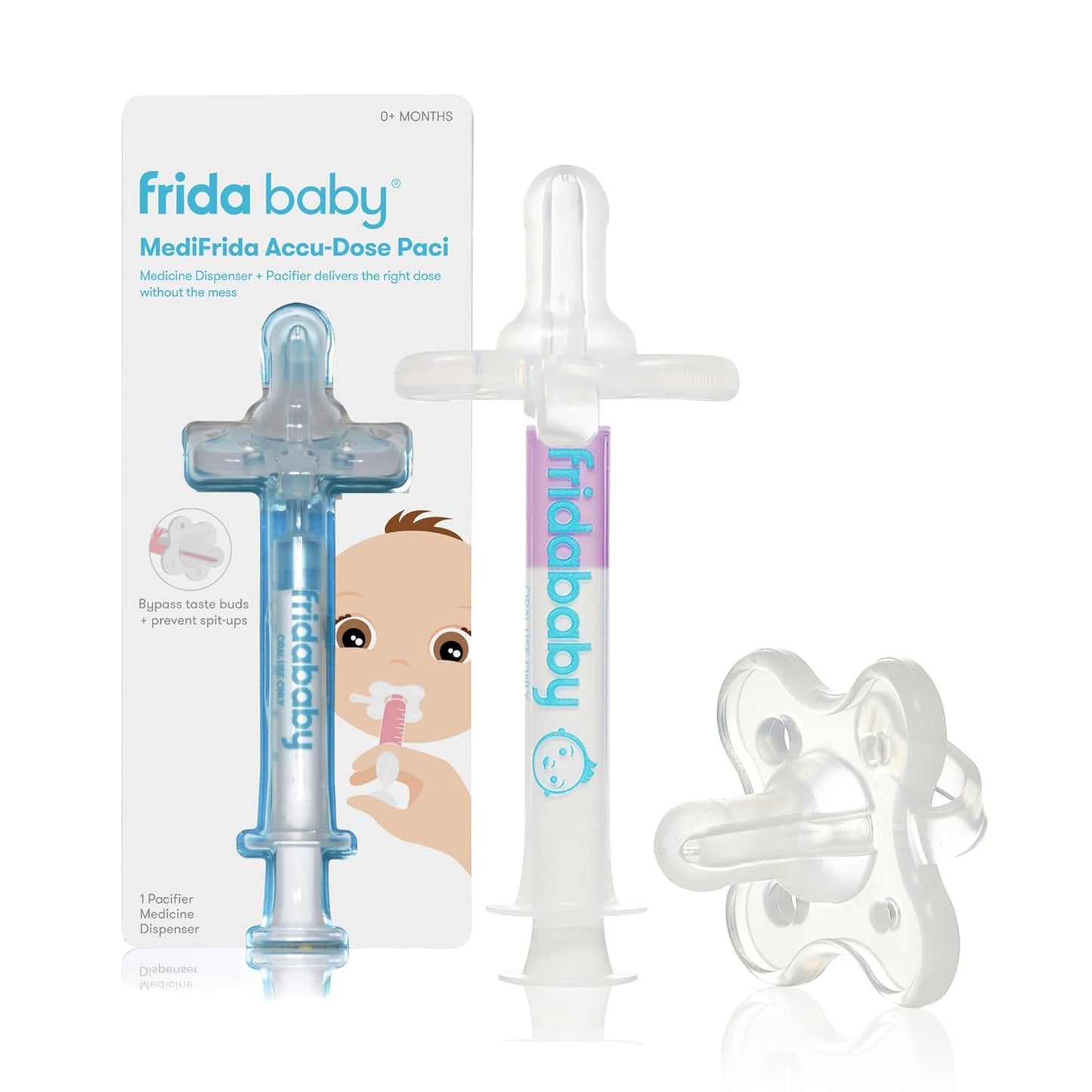 Frida Baby Medicine Pacifier Syringe, Accu-Dose Paci, Medi Frida Dispe