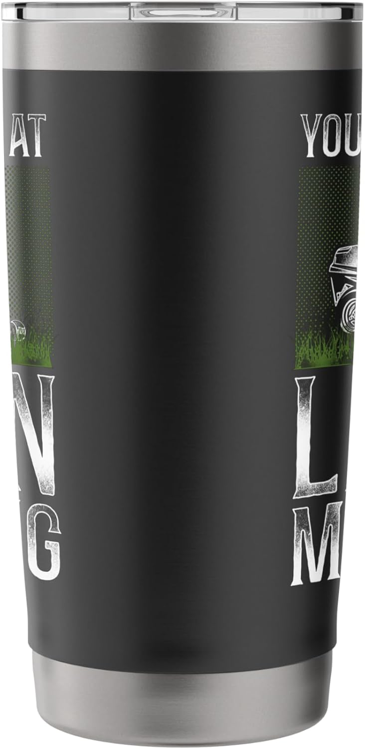 Lawn Mower Mowing Dad Father Landscaper Vintage Tractor You Stainless Steel Insulated Tumbler