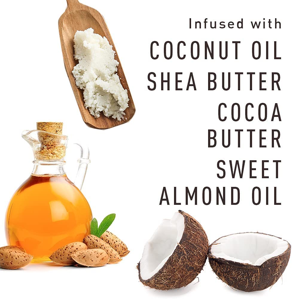 Bevel Beard Balm & Hair Pomade for Waves with Coconut Oil and Shea But