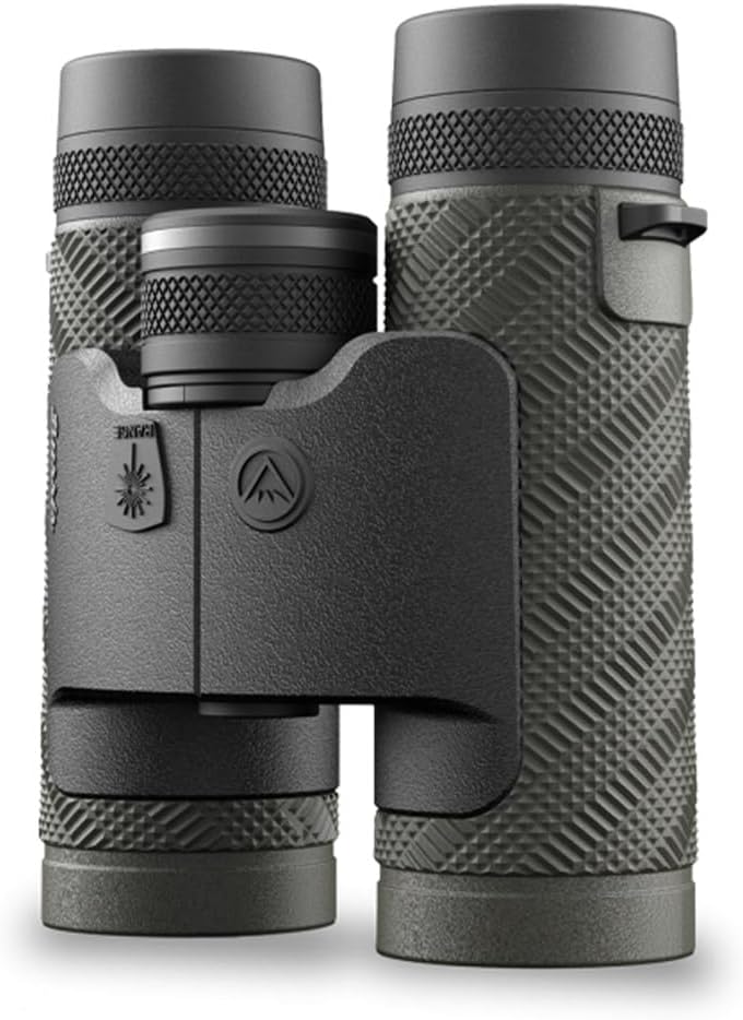 BURRIS SignatureHD LRF Binocular, Green/Gray (300299)