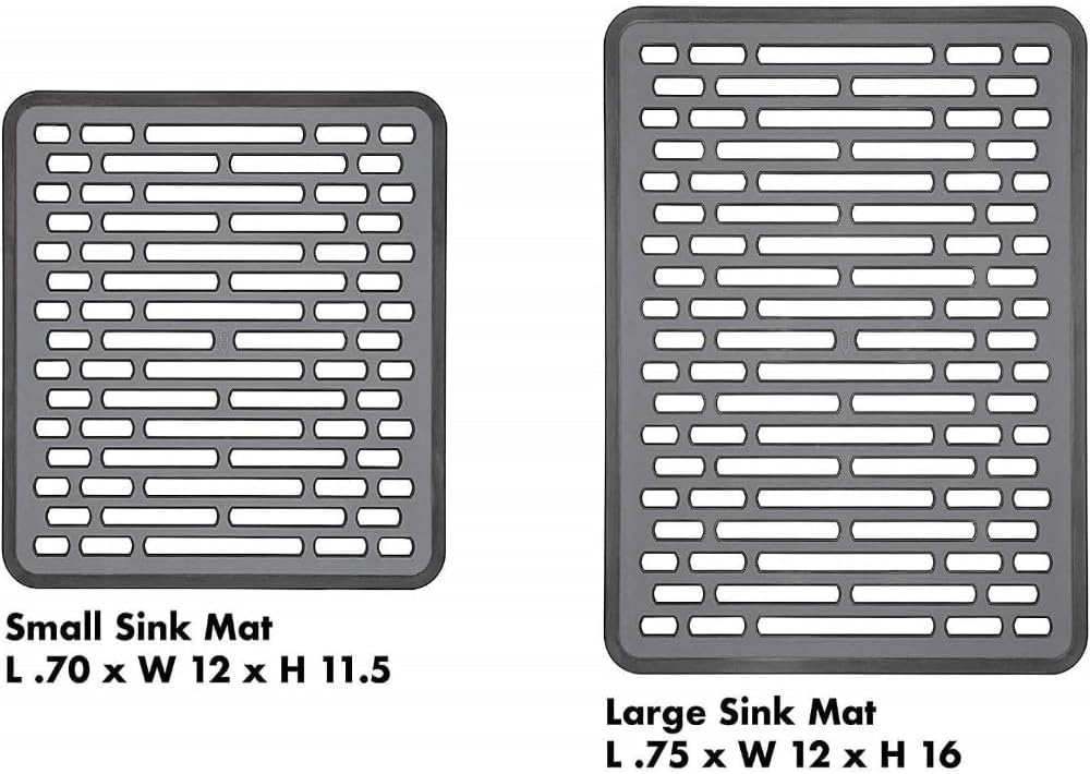 OXO Good Grips Small Sink Mat, Gray