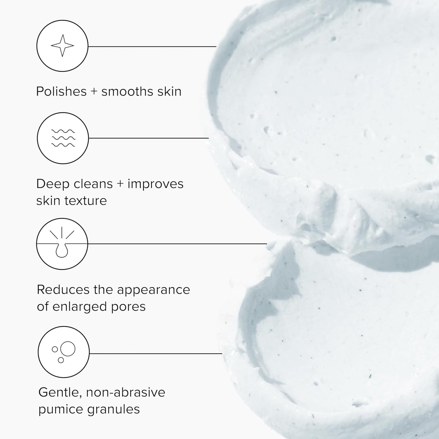 DRMTLGY Microdermabrasion Scrub – Gentle Facial Exfoliating Scrub to S