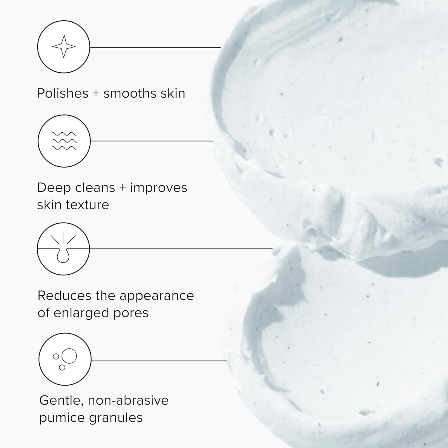 DRMTLGY Microdermabrasion Scrub – Gentle Facial Exfoliating Scrub to S