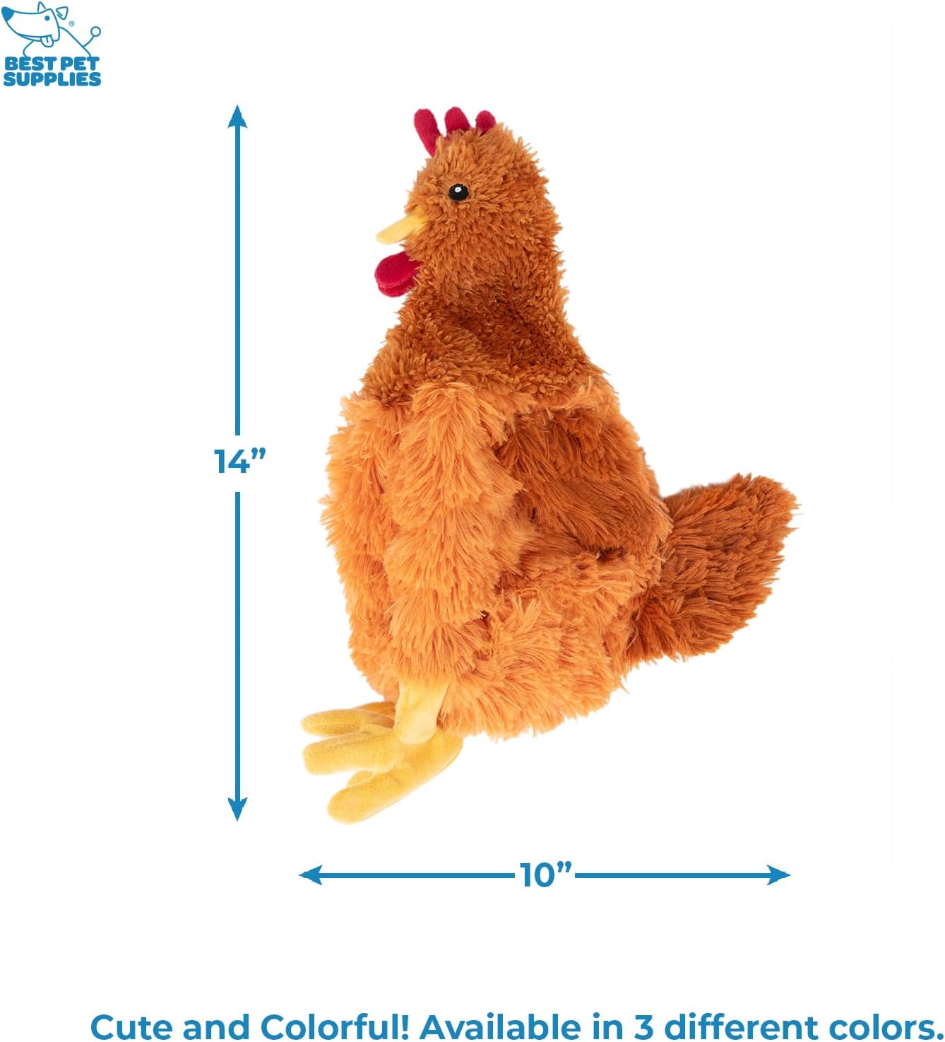 Best Pet Supplies Interactive Squeaky Dog Chew Toy, Ideal Dog Toys for