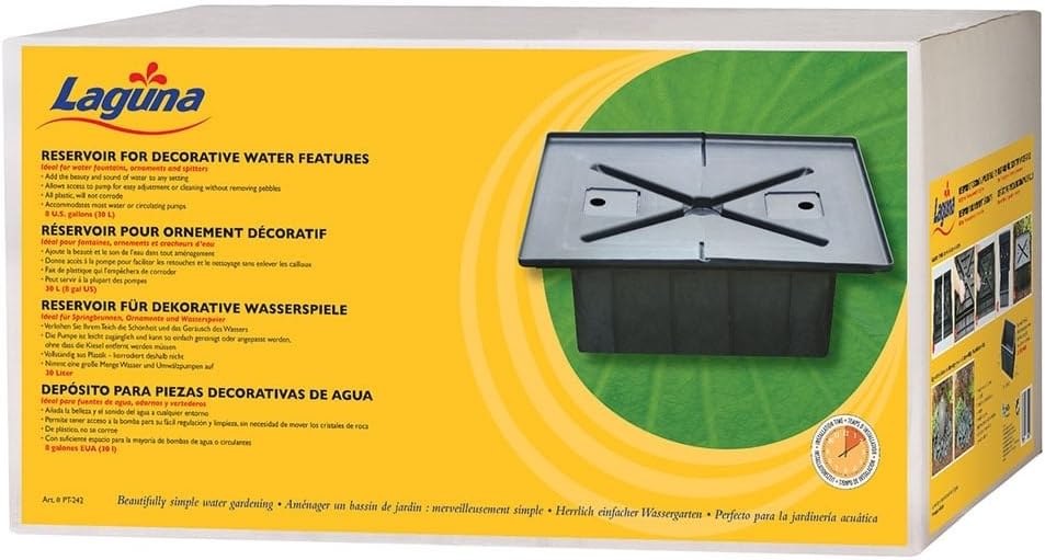 Laguna Decorative Water Features Reservoir, 8-Gallon
