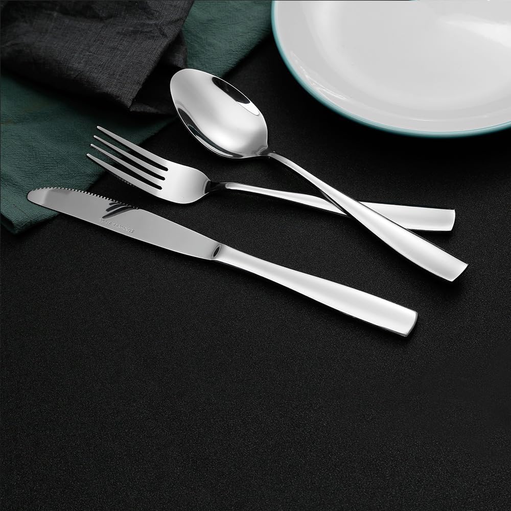 Stainless Steel Dinner Knives Set,12-Piece