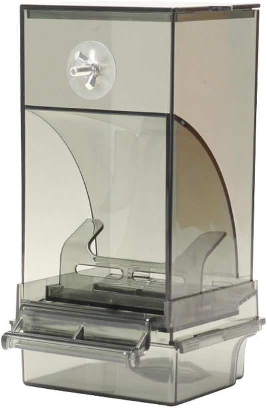 Transparent Bird Feeder House Anti-Splash Design Outdoor Birdfeeders Hangings Birdhouse for Outside Garden