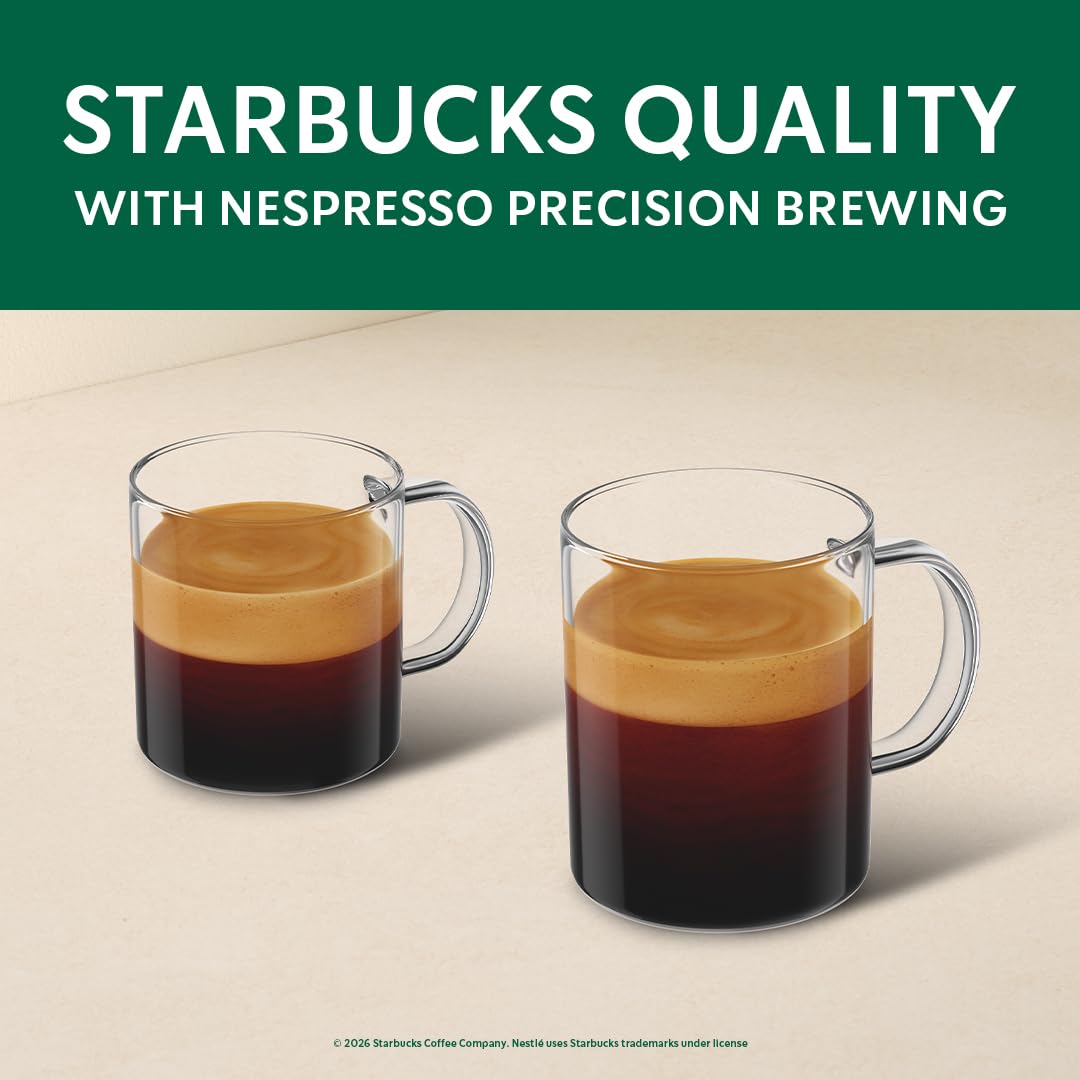 Starbucks 네스프레소 버츄오, 파이크 플레이스, 미디엄 로스트 커피 30개입 커피 포드, 221.1g(7.8온스)