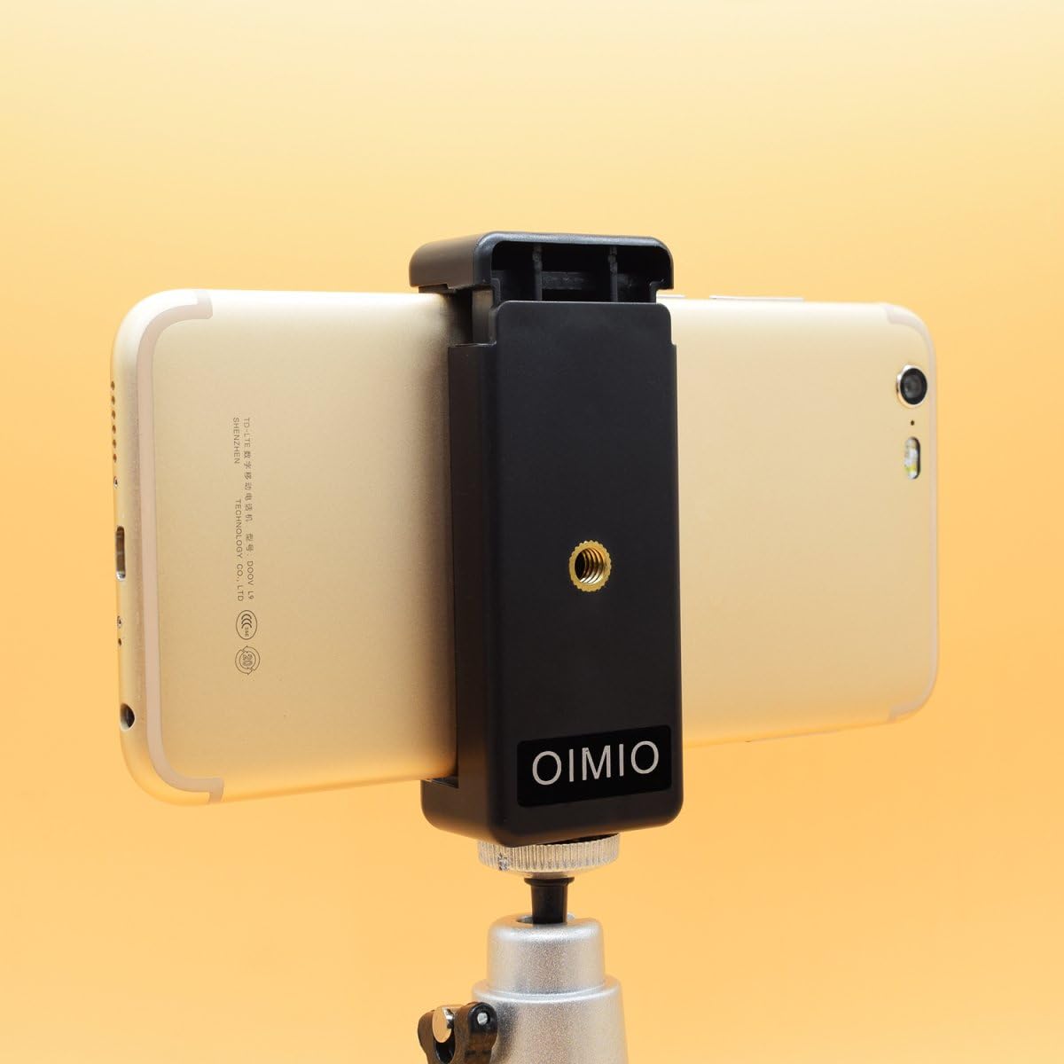 Universal Cell Phone Tripod Mount Adapter, OIMIO Phone Holder Clip Con