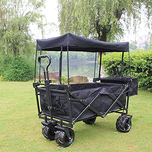 Portable Camping Cart,Outdoor Utility Wagon Folding Garden Beach ping 