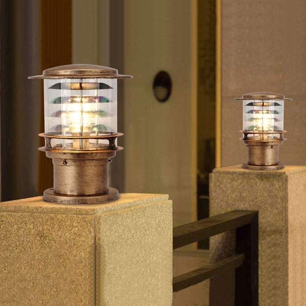 Garden Light Garden Wall Lamp Solar Light Cast Aluminum LED Lamp for Outdoor Garden Pole Installation Landscape Field Hopeful