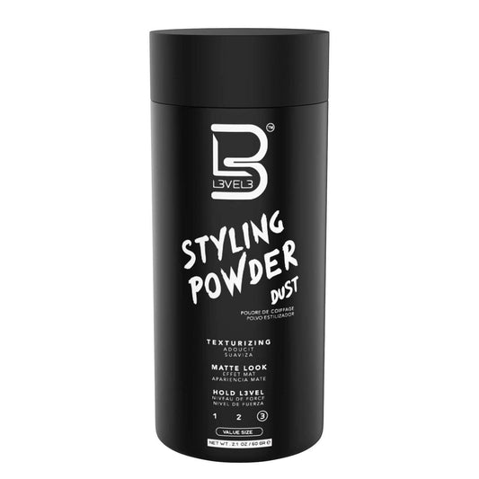 L3 Level 3 Styling Powder - Natural Look Mens Powder - Easy to Apply w