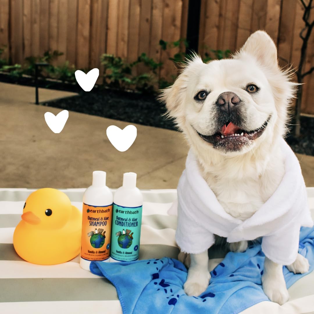 earthbath, Oatmeal & Aloe Dog Shampoo and Conditioner - Oatmeal Shampo