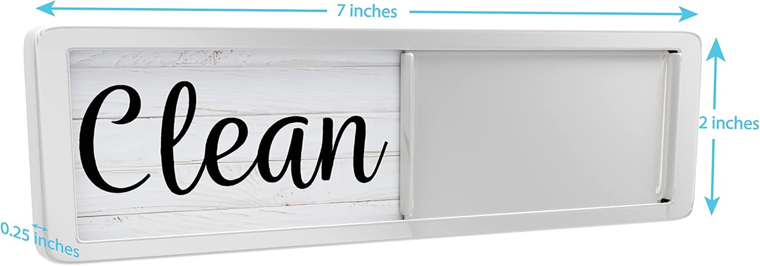 Dishwasher Magnet Clean Dirty Sign, Clean Dirty Magnet for Dishwasher,