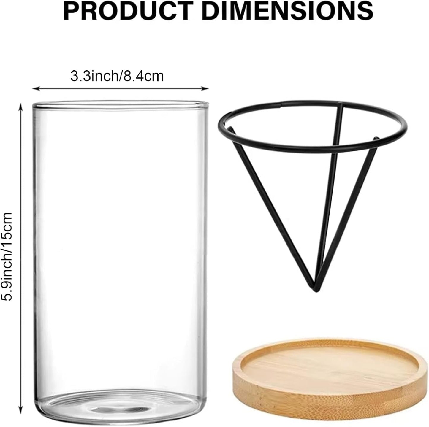 Avocado Tree Growing Kits, Avocado Growing Vase Wooden Base Seed Start
