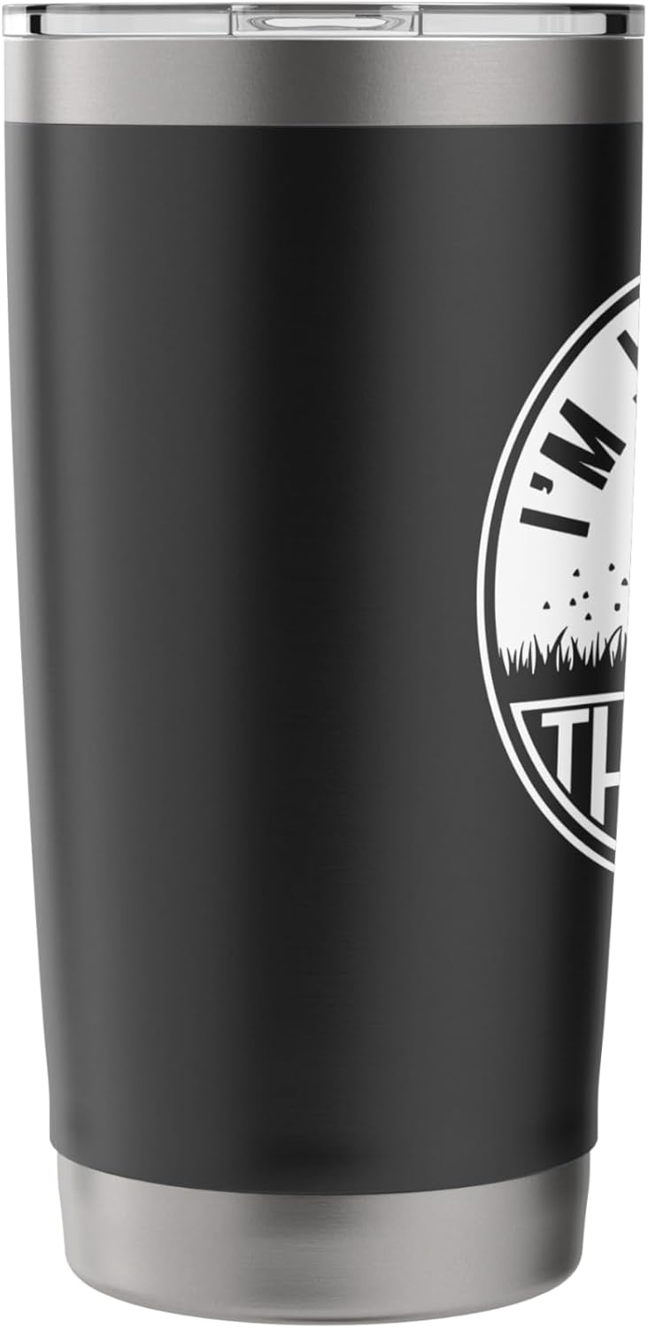 Funny Lawn Mowing for Landscapers Gardening Lawn Care Stainless Steel Insulated Tumbler