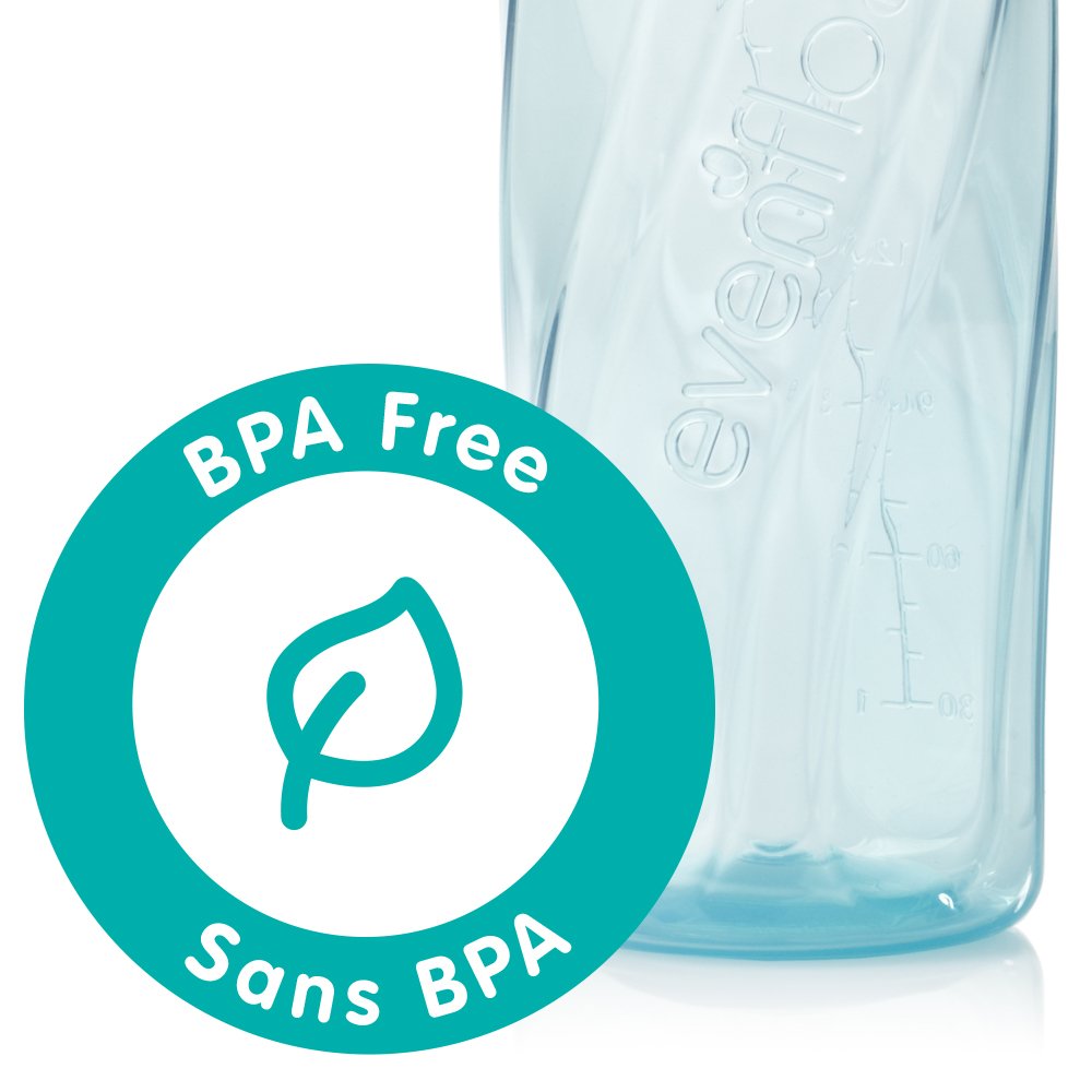 Evenflo Feeding Classic Tinted Plastic Standard Neck Bottles for Baby,