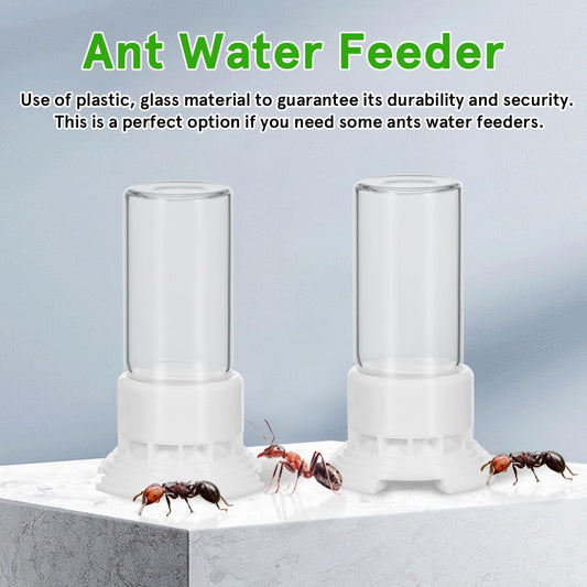 Yardwe Ant Water Feeder Portable 0.17Oz Liquid Feeding Cup for Ant Nest Easy Operation Watering Station for Keeping and Habitat Maintenance