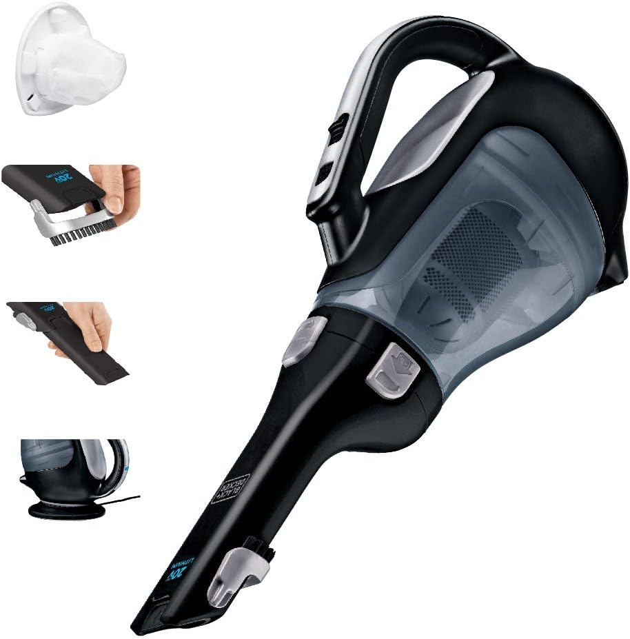 BLACK+DECKER dustbuster 20V Hand Vacuum Cordless Rechargeable, Car Vac