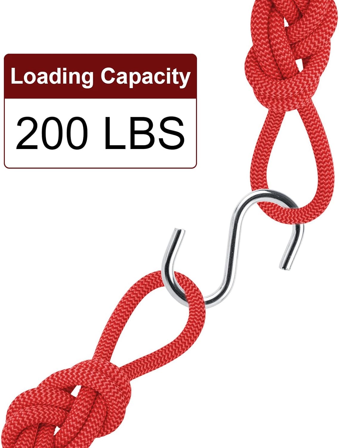 LANIAKEA 50PCS Stainless Steel S Hooks - 2 in 304 Stainless Steel S Sh
