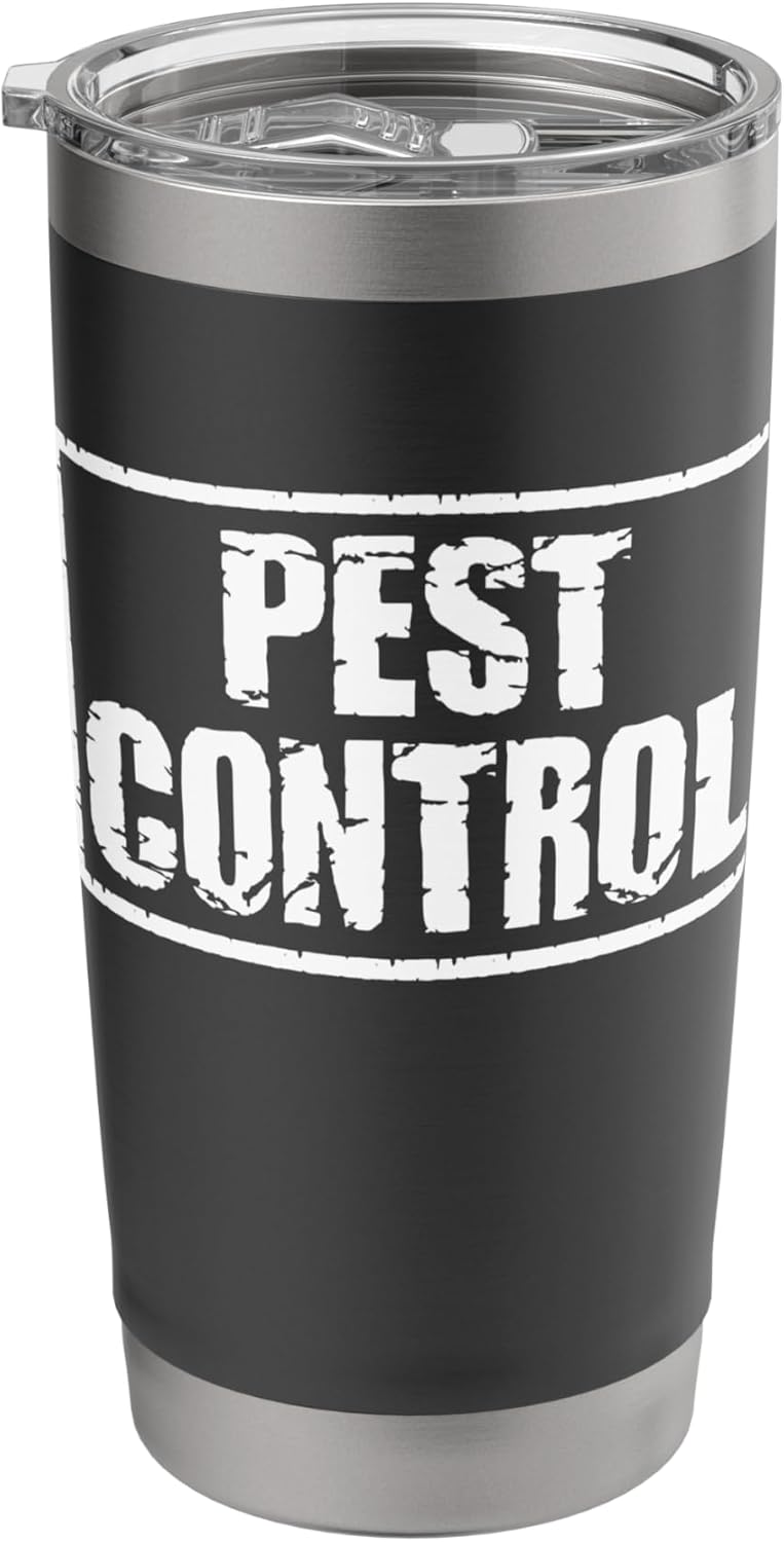Pest Control Exterminator Stainless Steel Insulated Tumbler