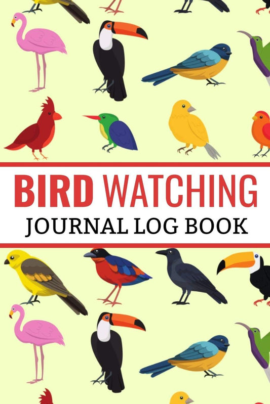 Bird Watching Journal Log Book: Birding Notebook to Keep Track of Sightings & Analyse Species | 125 pages (6" x 9") | Gift for Birdwatchers