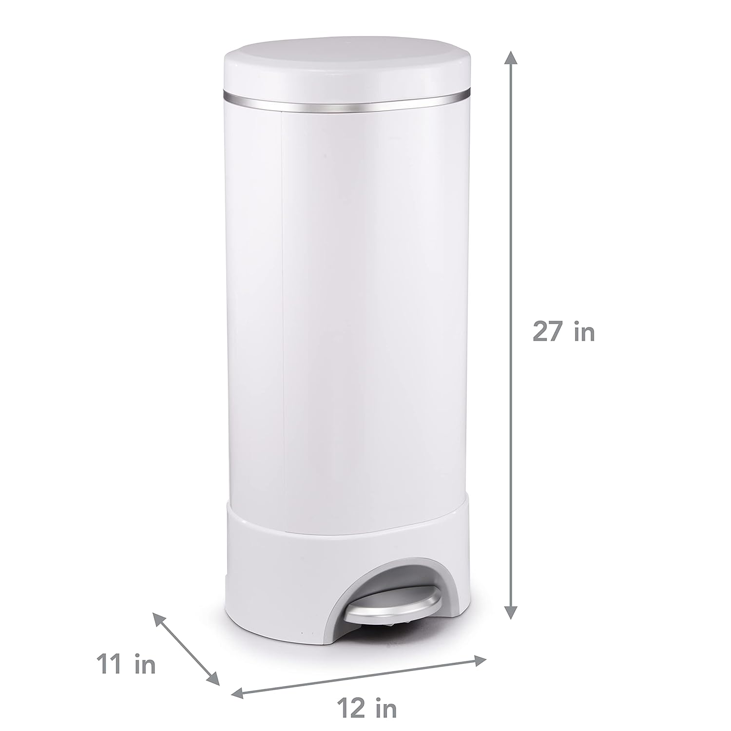 Munchkin® STEP™ Diaper Pail Powered by Arm & Hammer, #1 in Odor Contro