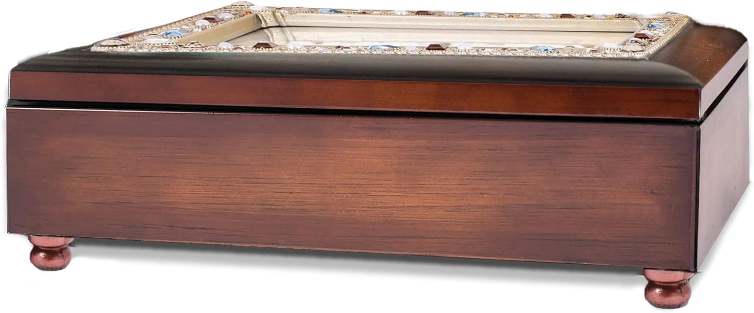 Cottage Garden Daughter in Law Beautiful Person Woodgrain Jeweled Musi