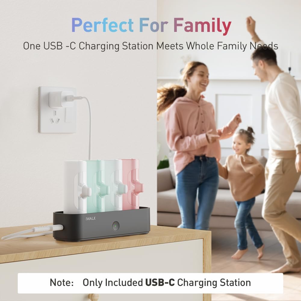 iWALK Charger Station for Portable Charger 4500mAh,4800mAh, 5000mAh, P