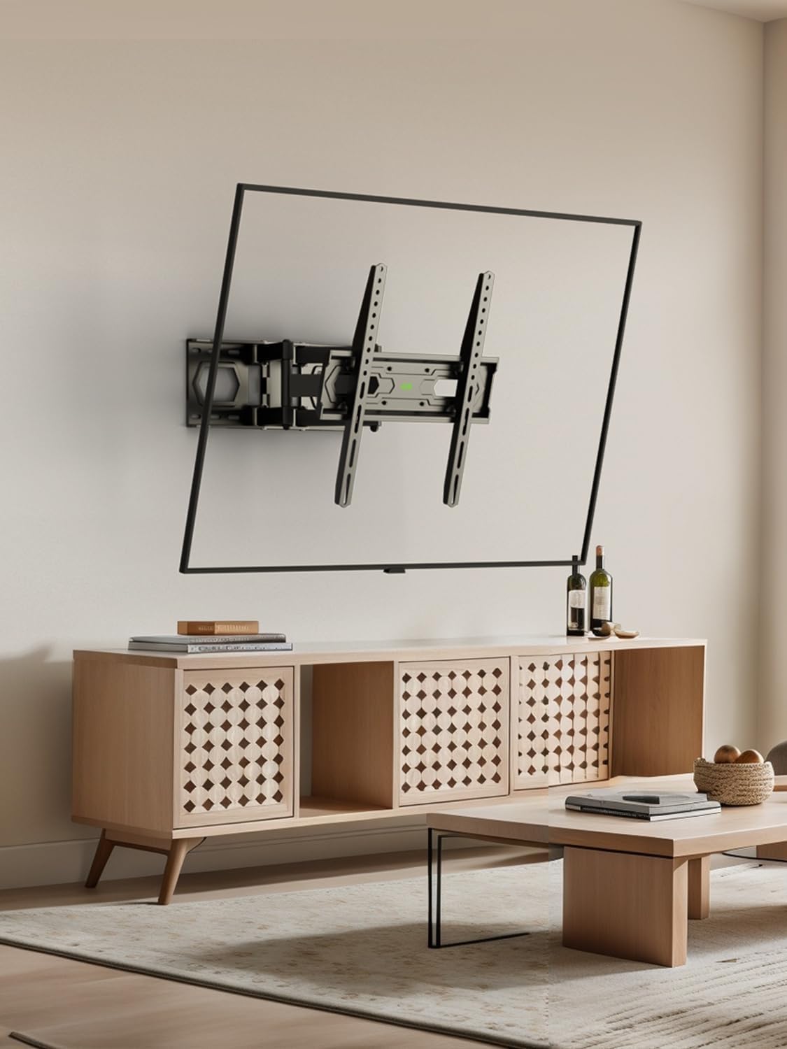 USX MOUNT TV Wall Mount for 32-74 inch Flat Screen/LED/4K up to 110lbs