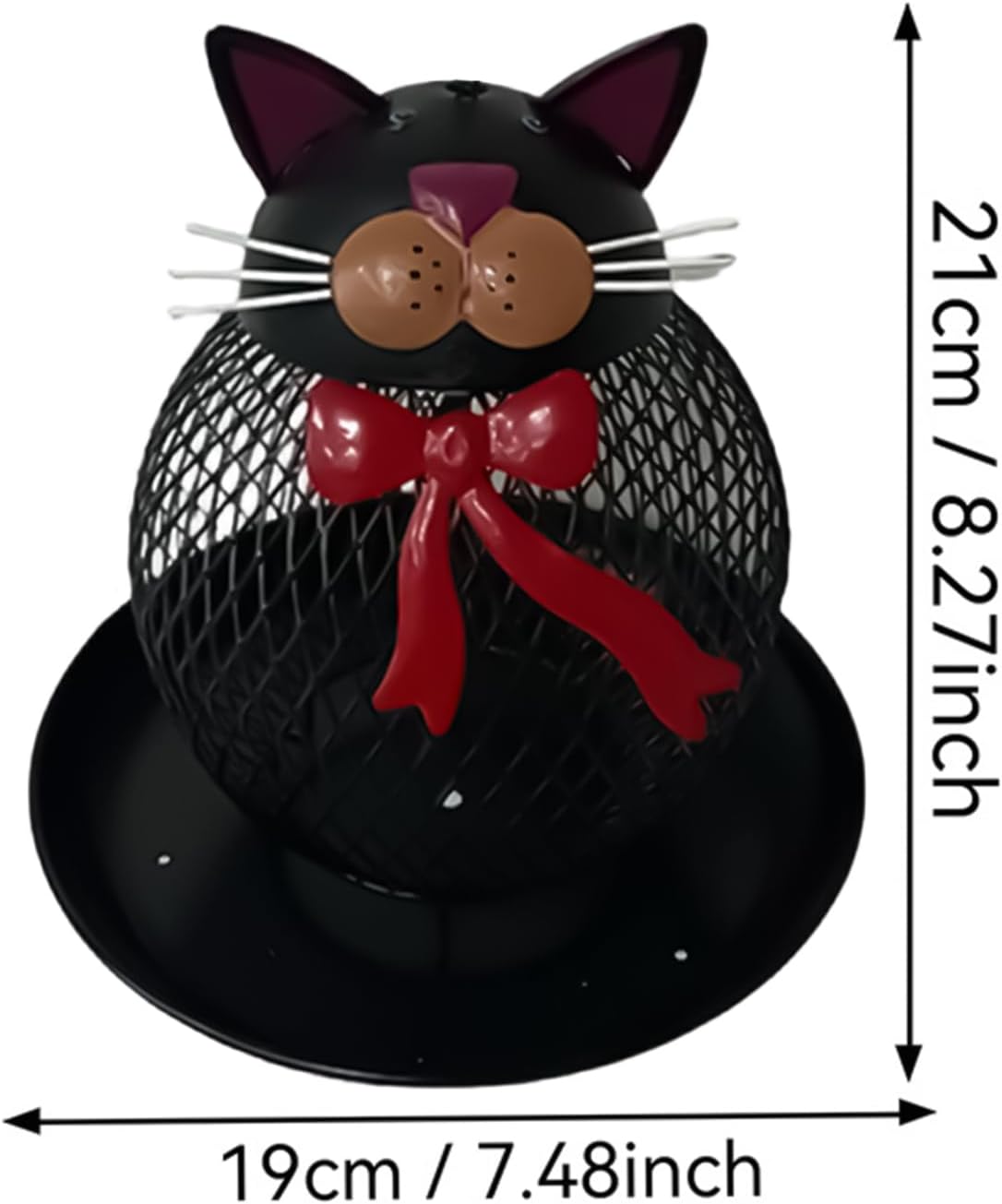 Metal Bird Feeder - Cat Squirrel Proof Hangable, Feeding Station for F