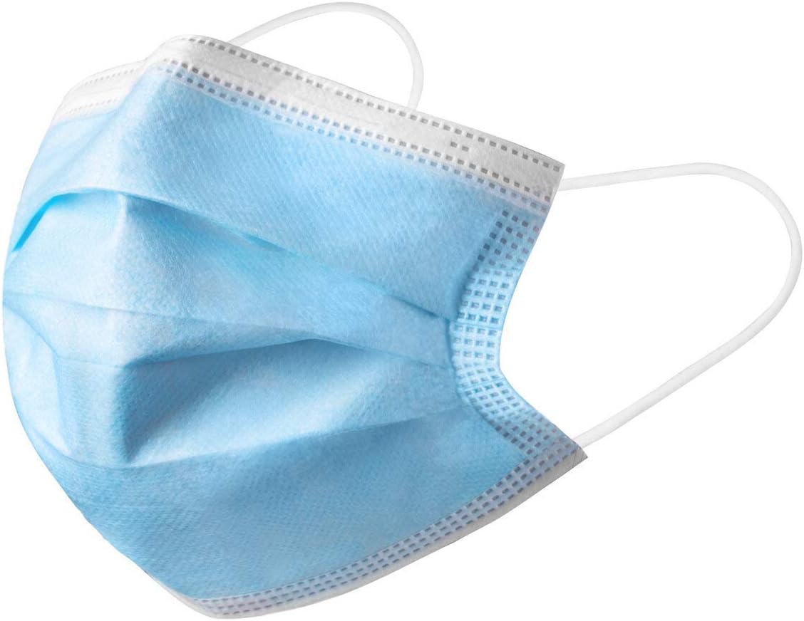 Hygenix Level 3 Procedure 3Ply Disposable Face Masks – ≥98% Filtration, Fluid Resistant, Made in USA (50 Pack)
