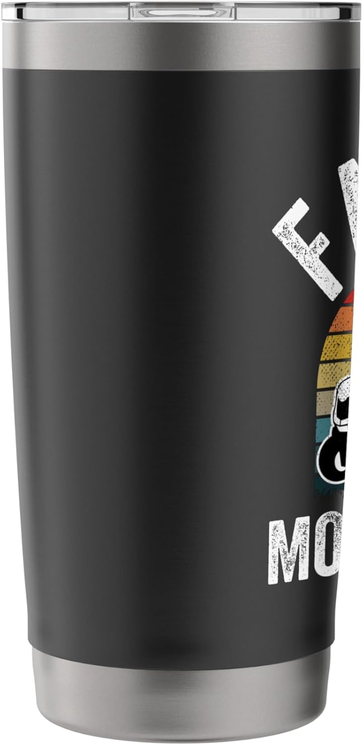 Fader Mows Best Funny Gardener Lawn Care Father's Day Stainless Steel Insulated Tumbler