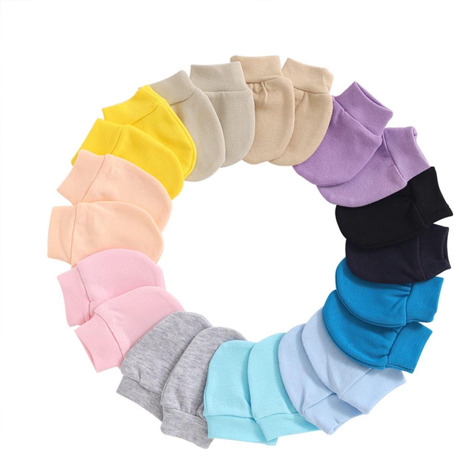 Baby Mittens No Scratch Mittens Infant Soft Gloves Mittens for 0-6 Mon