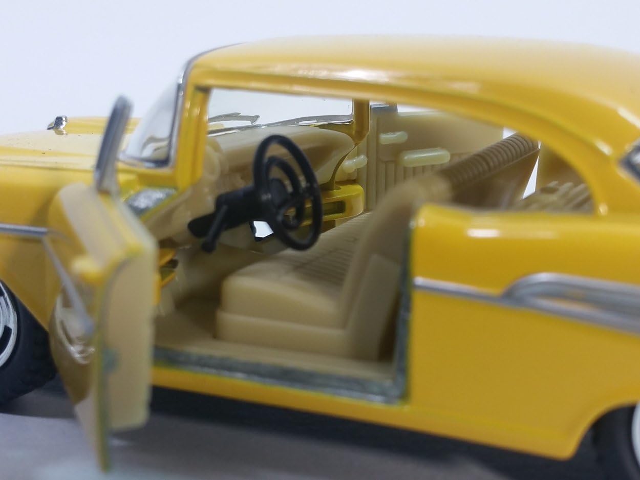 KiNSMART 1957 Chevy Bel Air Coupe 1:40 Scale 5" Die Cast Metal Classic